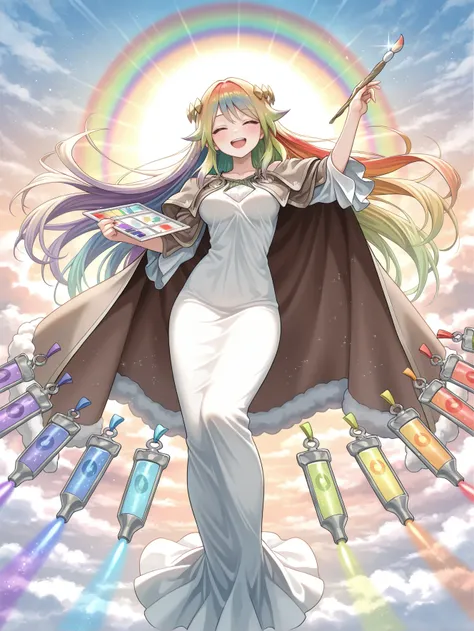 Yu-Gi-Oh! - The Weather Painter Rainbow/Moonbow (虹/月天気アルシエル) illusXL