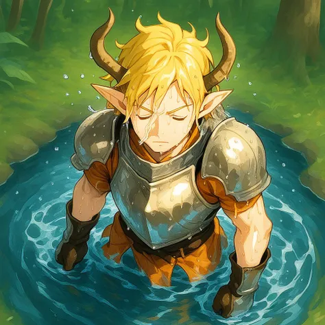 water splashing on a face
