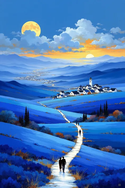 DT_Blue-Toned Landscape Painting_Moonlit Scene Generation_rel_260420