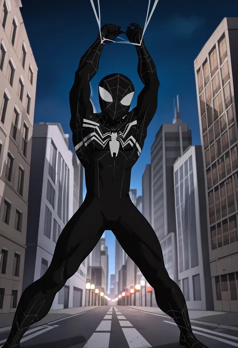 Spectacular Symbiote Spider-Man (Spectacular Spider-Man) [Illustrious/Pony]