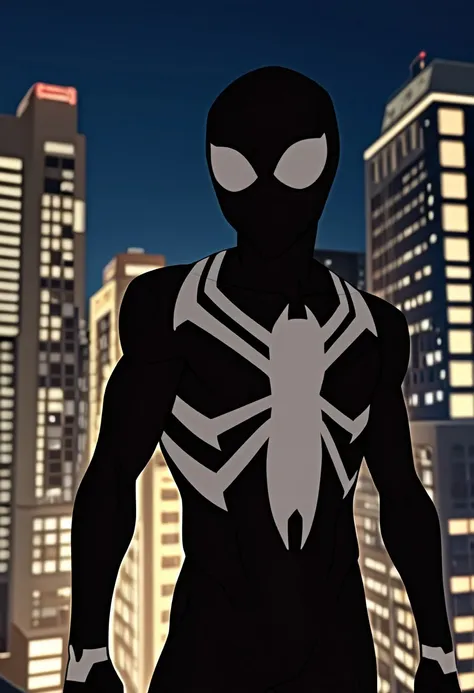 Spider-Man Black Suit (Marvel Spider-Man Series 2017) [Illustrious/Pony]