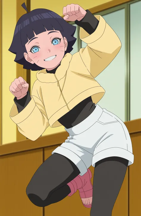 Himawari Uzumaki (Academy) - Boruto: Naruto Next Generations | Illustrious