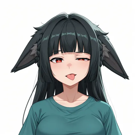 Rigby The Cat Meme - Tongue Out