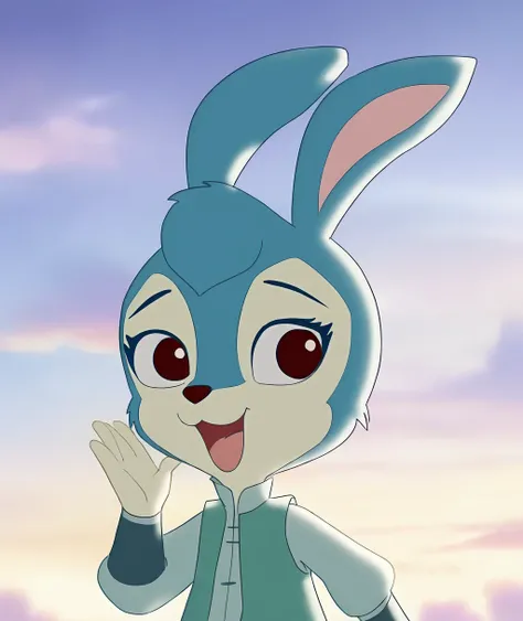 lantu(Rainbow Cat&Blue Rabbit)