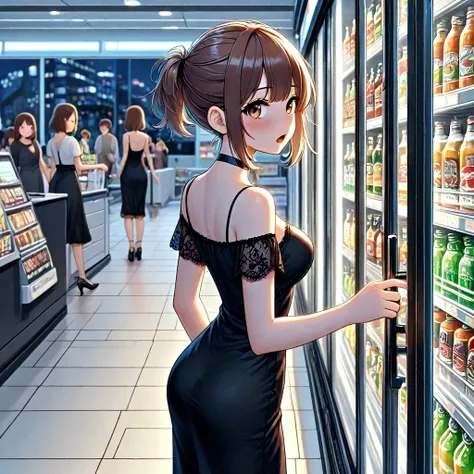 beverage display cooler