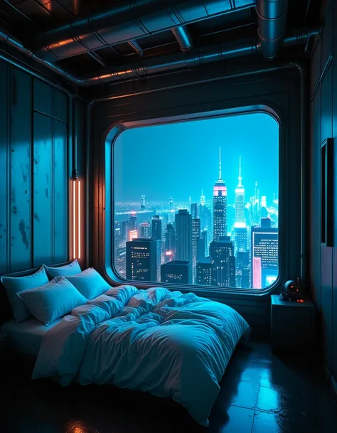 futuristic bedroom