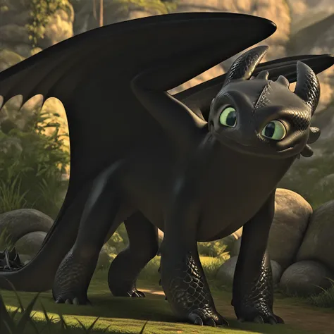 Toothless | The Night Fury (How To Train Your Dragon)