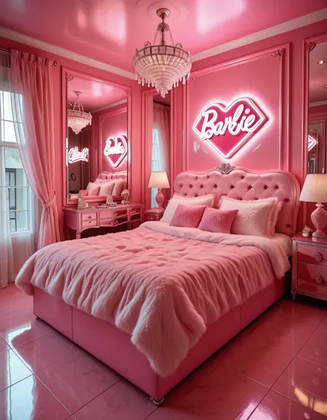 Barbie bedroom illu