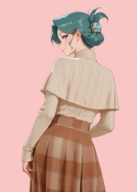 【COSTUME】Sweater Capelet with Skirt