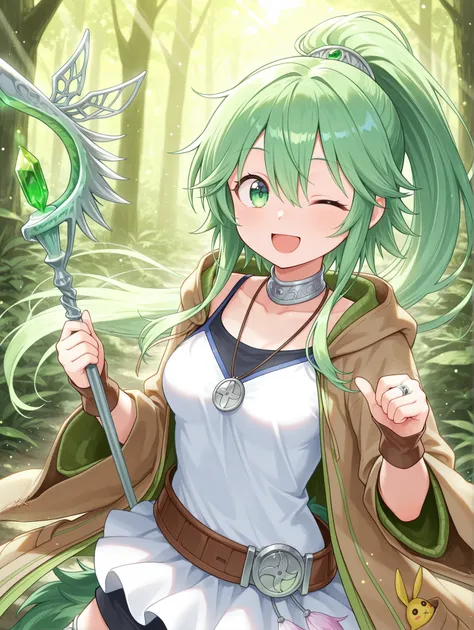 Yu-Gi-Oh! - Winda, Priestess of Gusto (ガスタの巫女 ウィンダ)