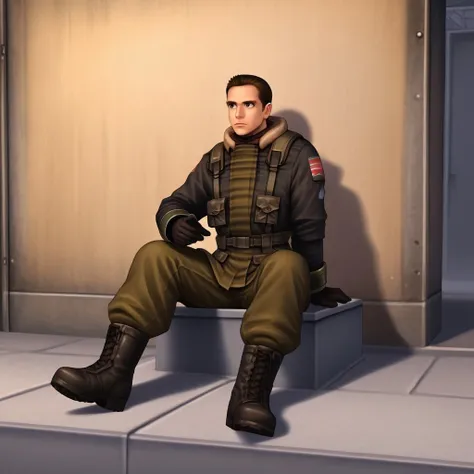 J.F. Blake From The Thing Videogame