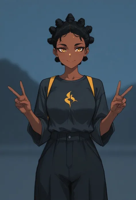 Black hairstyle