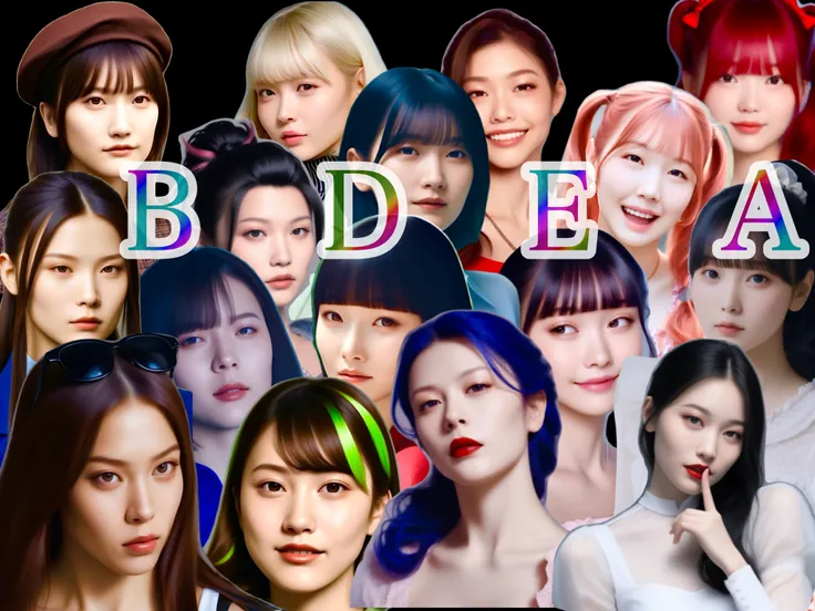 [LoRA] BDEA-Beauty Diversity of  East Asian-东亚多元美
