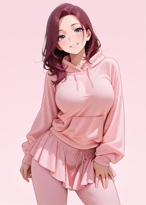 【COSTUME】Hoodie With Skirt Over Pants