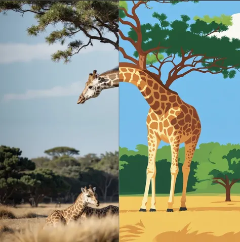 illustration style - Qwen Image Edit