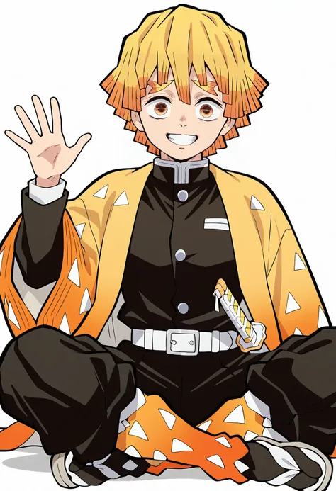 Agatsuma Zenitsu - Kimetsu no Yaiba / Demon Slayer - Illustrious