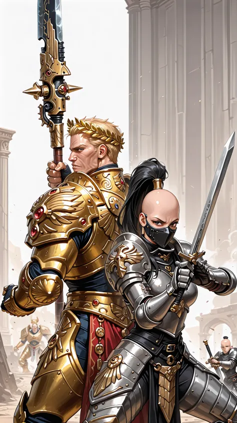 Warhammer 40K - Aleya & Valerian