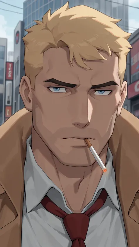 John Constantine - (DC comics / animated version) - Illustrious