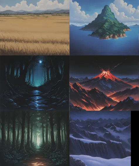 [IL] Christopher Rush Style (Magic: The Gathering's Black Lotus, Lightning Bolt, etc.)