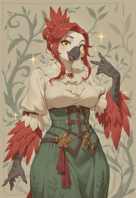 Parrot - Bird Furry Collection 1 : V Edition (Illustrious)