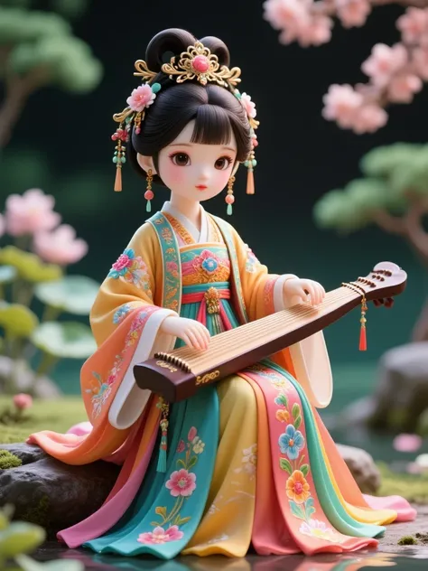 Chinese-style clothing doll