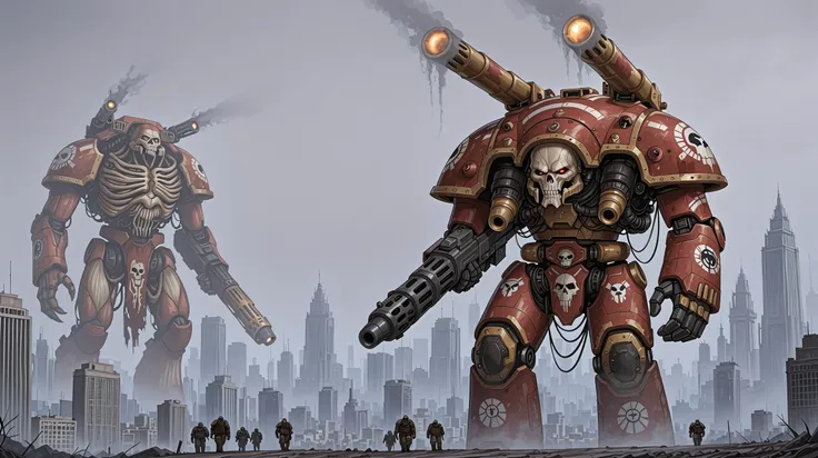 Warhammer 40K - Background Titans