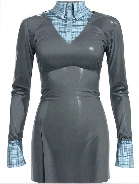 Slim Fit Casual Dress