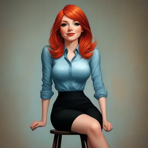 Redhead beauty