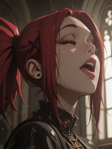 Ecstasy expression Orgasm face