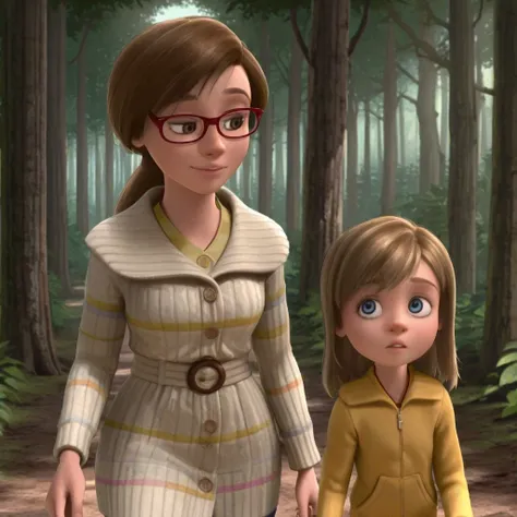 Riley and Jill Andersen together (Inside Out)