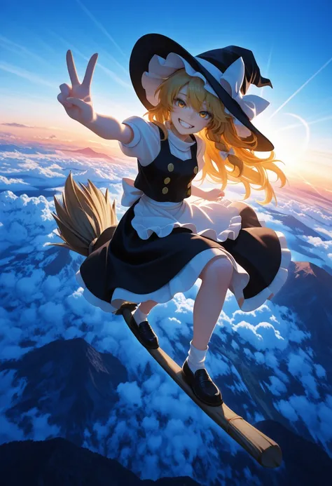 Broom riding (with variants) (Concept) for Pony / Illustrious