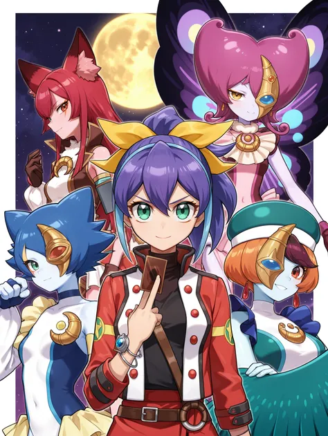 Yu-Gi-Oh! - Serena and Lunalight series (セレナ & ムーンライト) - Part B illusXL_rel_260420