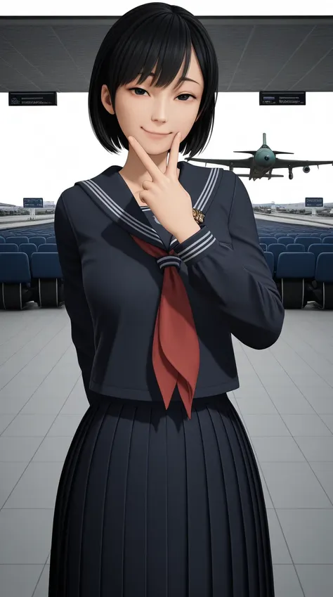 Hinako Shimizu (深水 雛子) - Silent Hill f - COMMISSION ingame