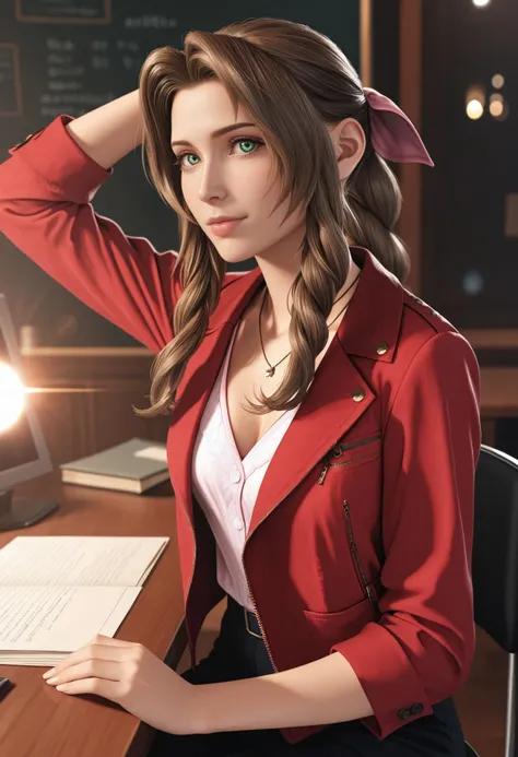 Aerith from Final Fantasy [IllustriousXL]