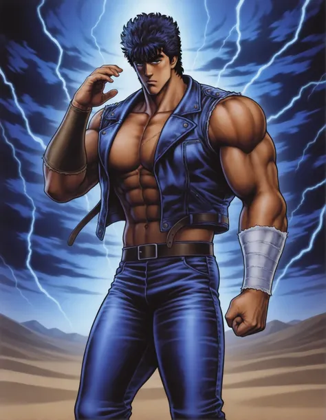 Hara tetsuo Art-Style / Hokuto no ken (Fist of the north star)