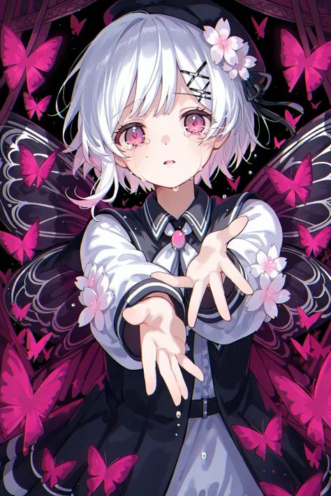 sakuraba ema (mahou shoujo no majo saiban) || 樱羽艾玛 魔法少女的魔女审判 v1.0[IL-XL-V1.0]