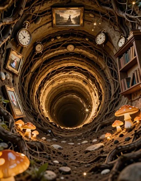 magical rabbit hole illu - SeaArt AI Model