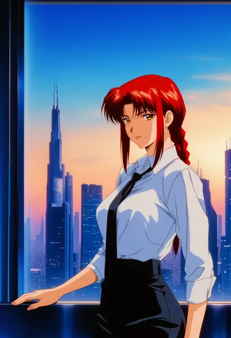 90s anime aesthetic Flux/Chroma/illustriousXL