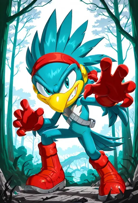 Predator Hawk - Sonic Archie Comics - SeaArt AI Model