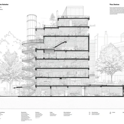 Section of building - SeaArt AI Model