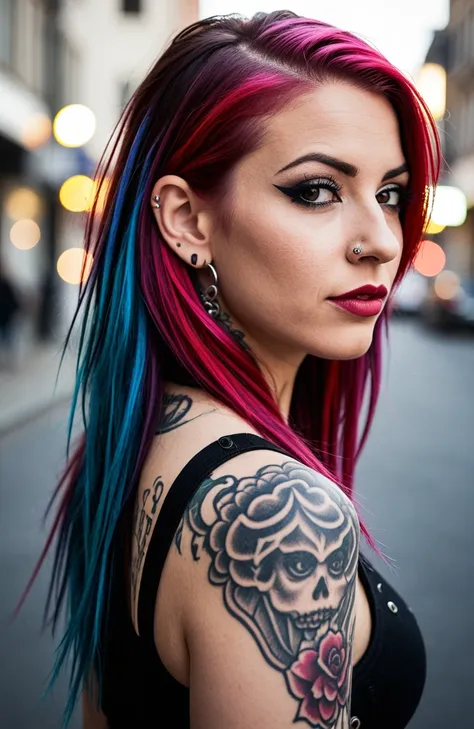 Rebellious Rogue - Alternative Chick - SeaArt AIモデル