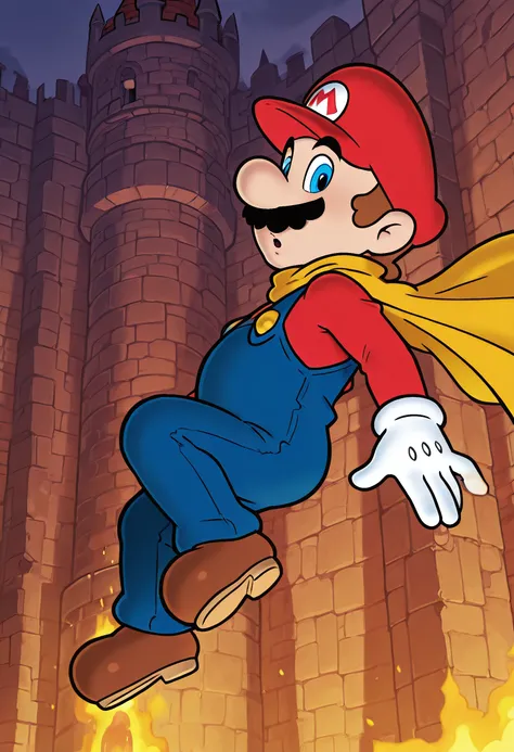 Super Mario style illustrious