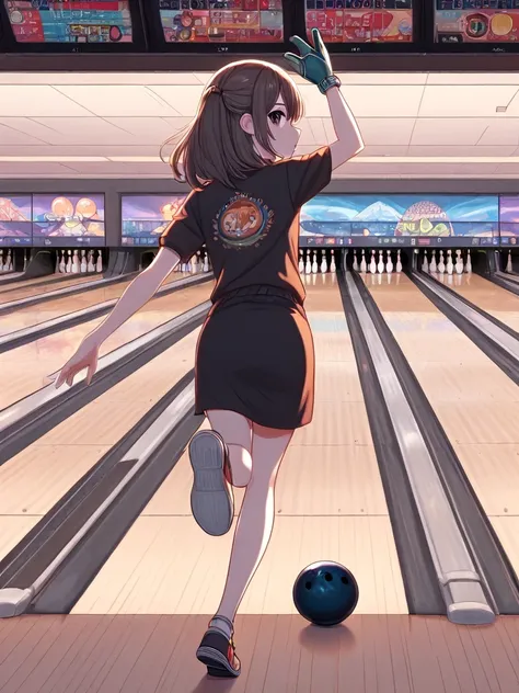 bowling / bowling ball / bowling alley