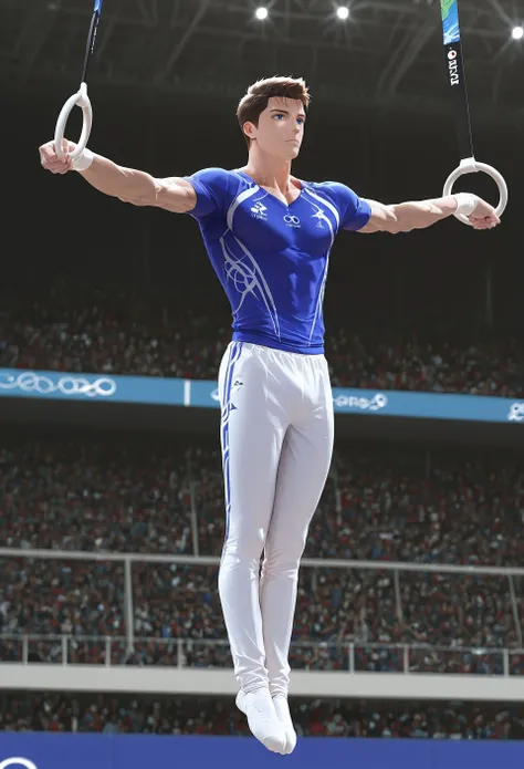 Iron Cross Gymnastics Pose