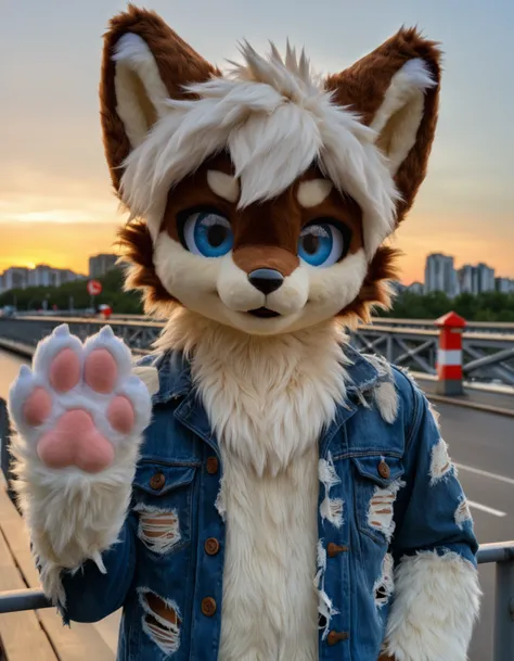 XL realistic fursuit