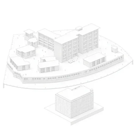 Axonometric/ Isometric Drawing Style