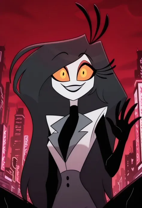 Sinner/unnamed black haired sinner (Hazbin Hotel) - Illustrious V1