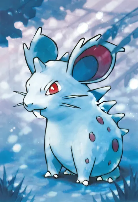 Nidoran F: Poison Pin Bunny | ニドラン♀ (Pokedex #0029) [Illustrious]_rel_260420