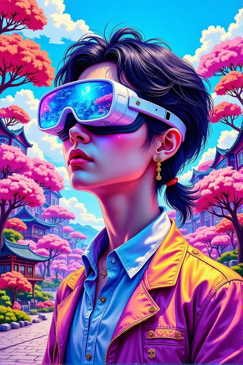 Commercial colorful illustration