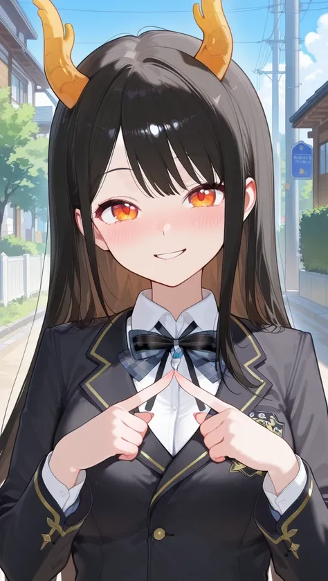 礼墨 Sumi [校服]-虚拟主播（Li Mo Sumi [school uniform]-Vtuber） - SeaArt AI Model